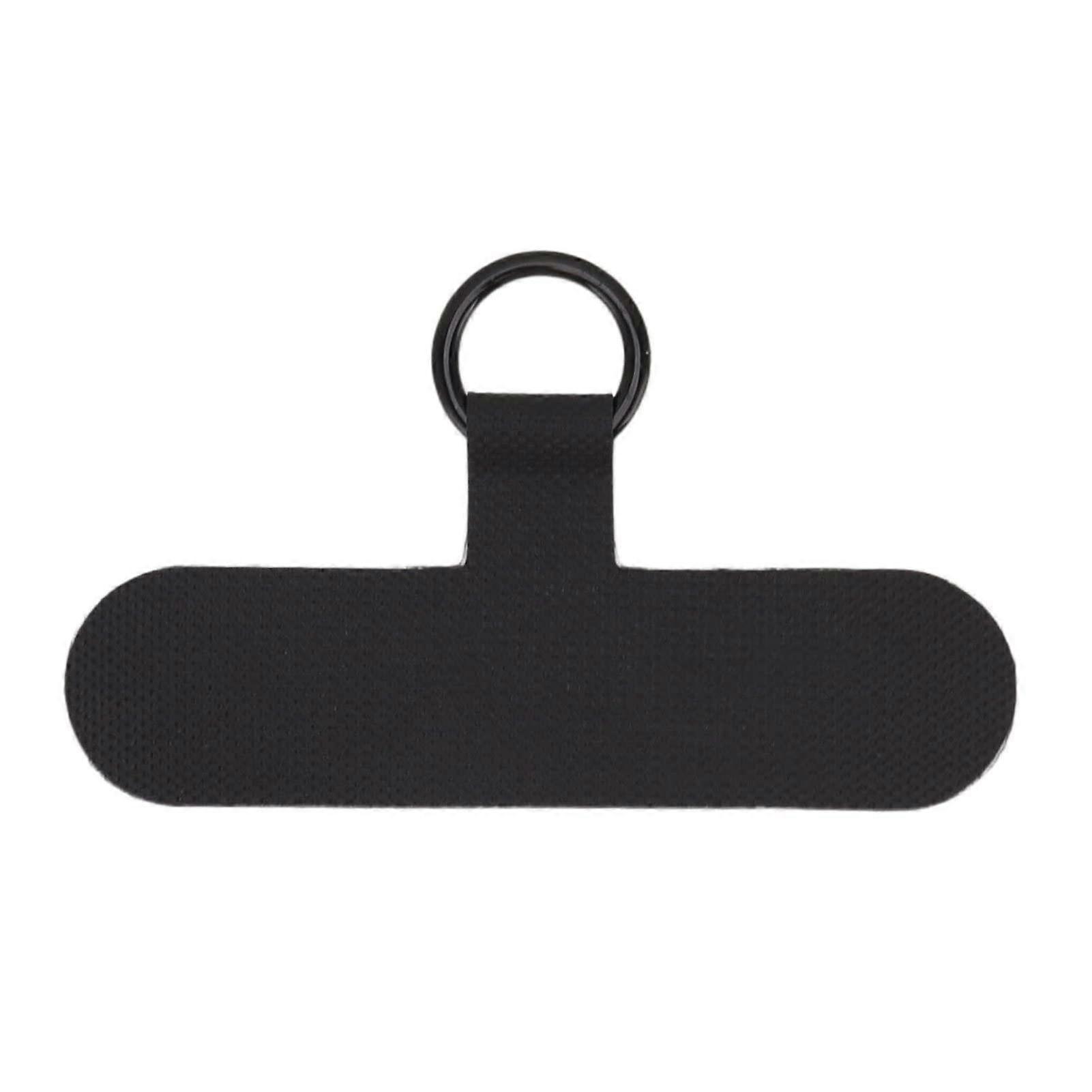 Universal Phone Lanyard Patch Black, Durable Nylon Tab Connector for Case, Universal Compatibility