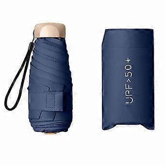 For Travel and Car Trips: Lightweight Compact Rain and Sun Umbrella for Backpacks