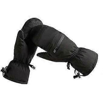 Guanti invernali in pelle di pecora, guanti caldi per messaggi touch screen con fodera in cashmere Zekai