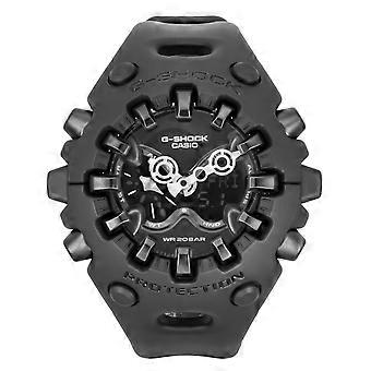 Casio G-Shock Analoog Digitaal Horloge met Kunststof Band, Zwarte Wijzerplaat, Quartz GA-V01-1A 200M Herenhorloge