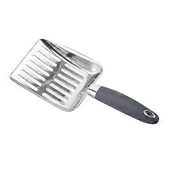 Durablity Indoor Sand Shovels Practical Cleanning Cat Pet Litter Scooper Shovel Rabbit Reptiles House Clean Shovel Silver
