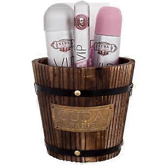 VIP Cuba presentset EDP 100 ml, EDP 35 ml, bodyspray 200 ml och bodylotion 200 ml 100 ml