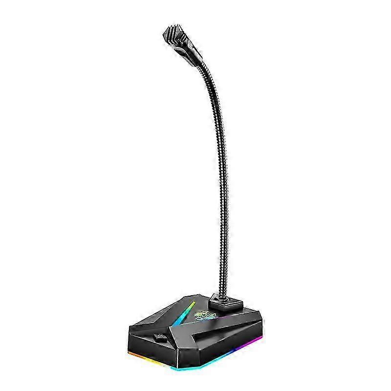 Usb Computer Microphone Pc Goose-neck Mic Microphone For Computer Mute Buttonblack
