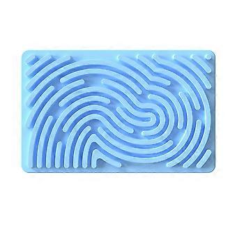 Fidget Toys Silicone Sensory Activity Board, Decompression Board, Children's Educational Pressing, Anxiety Relief, Autism Relief, Light Blue Smal875