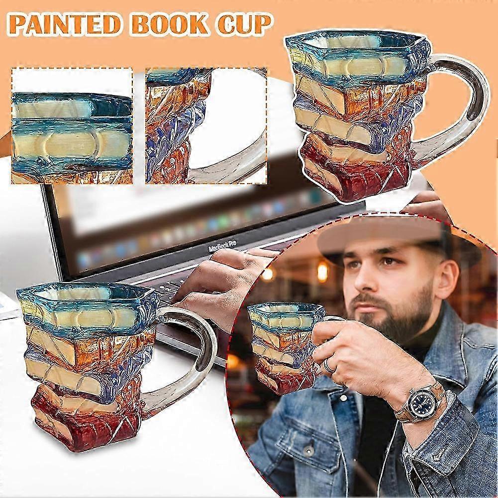 Literary-Themed Ceramic Drinking Mug