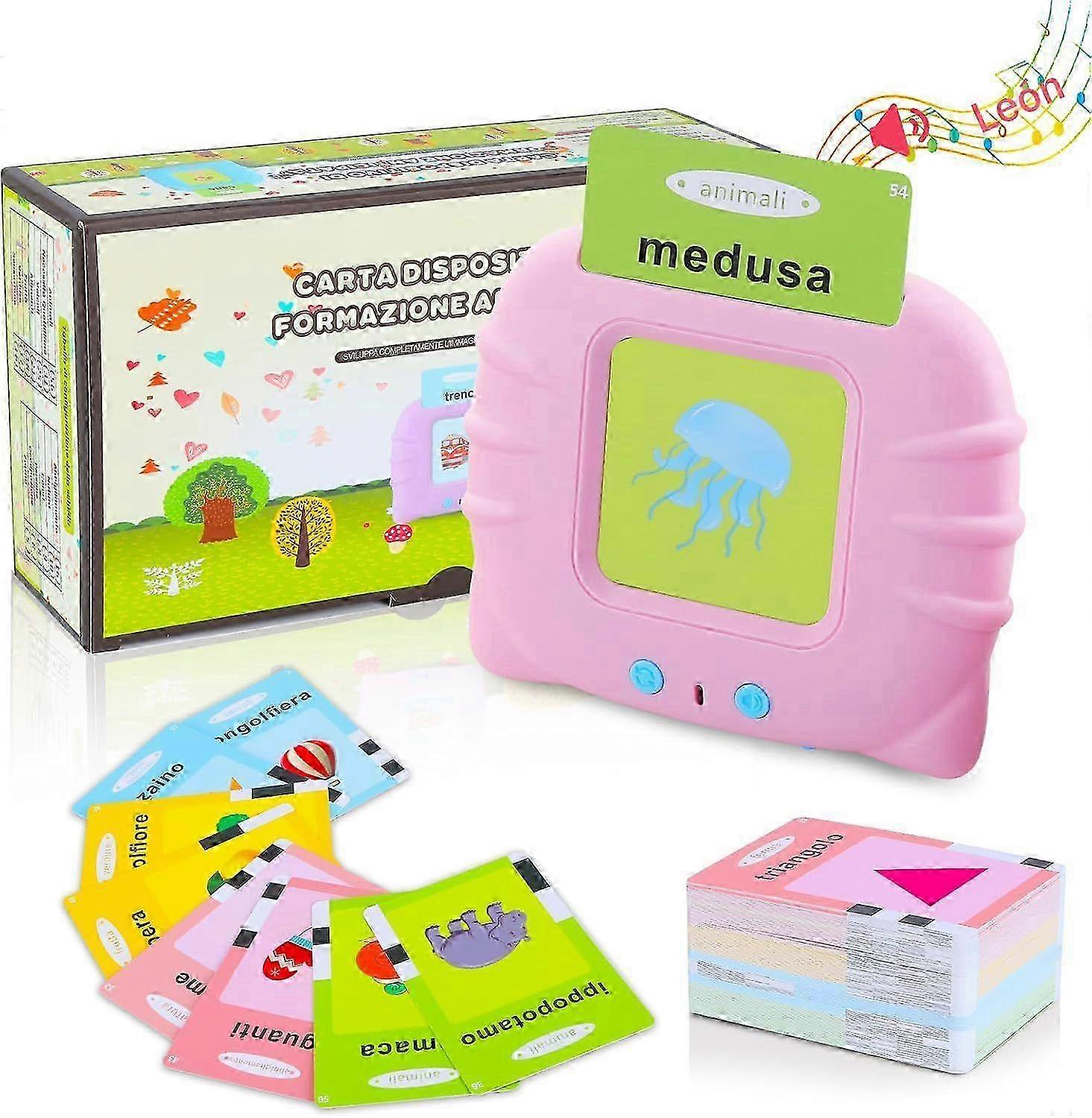 112PC Bilingual Early Learning Flashcards
