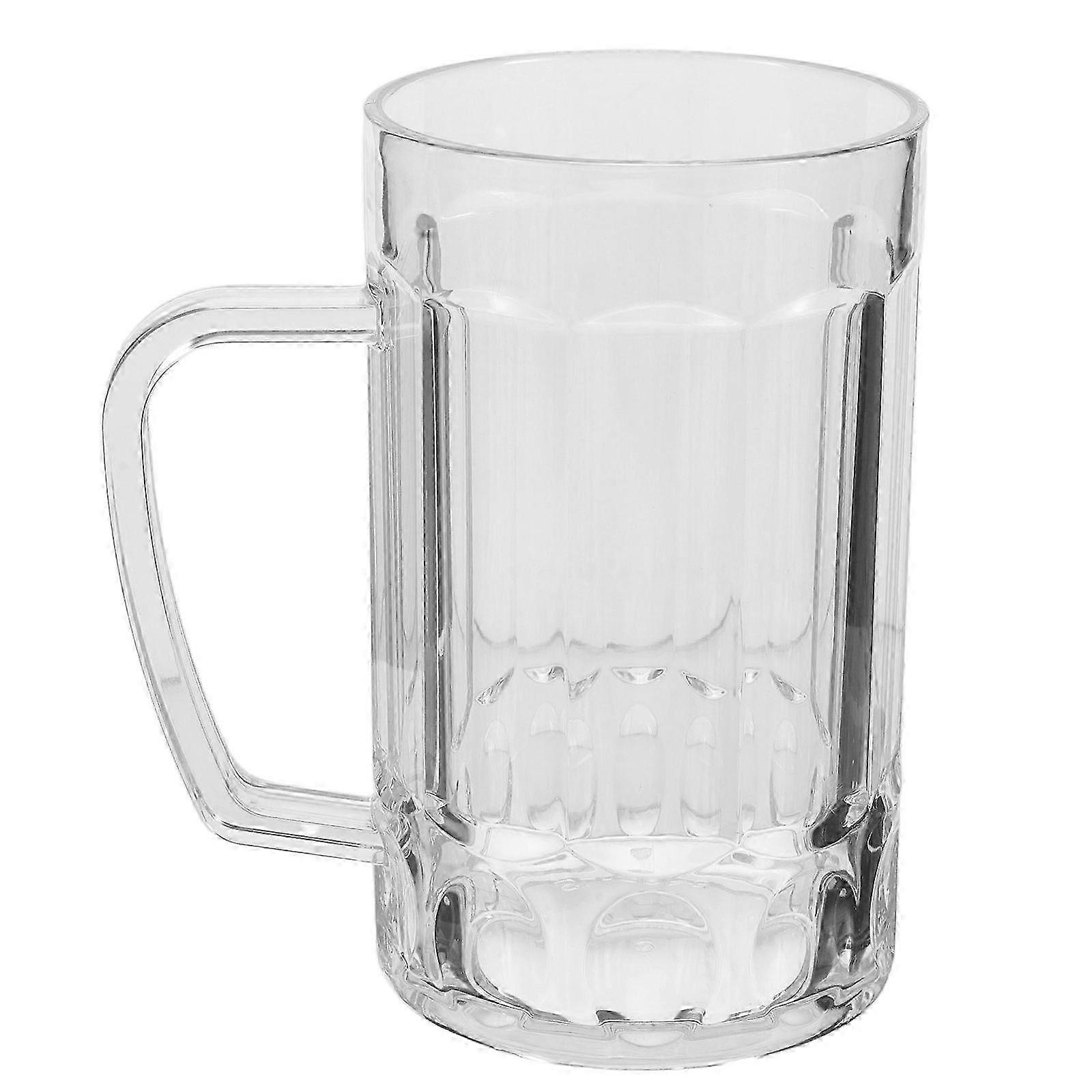 Handle Beer Mug Acrylic 540ml