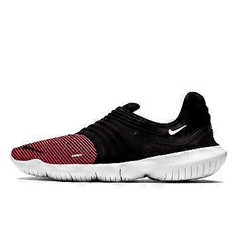 Nike Free Rn Flyknit 3.0 'Black Bright Crimson' AQ5707-007