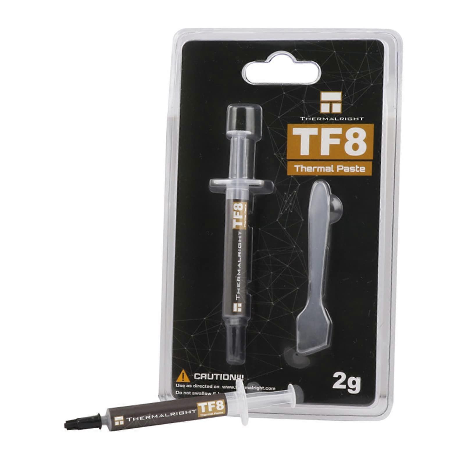 TF8 CPU Thermal Paste 13.8W/mK  Performance Silicone Thermal Grease for Processor and GPU