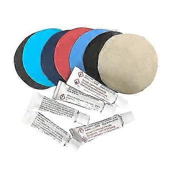 Random Patch Colors 10pcs PVC Glue for Air Mattress, Bed, Boat & Sofa Repair