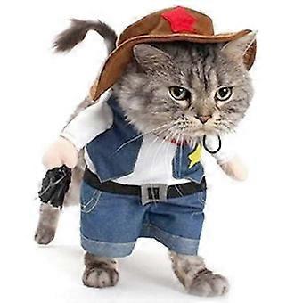Pet Dog and Cat Costume Jeans Hoodie Halloween CostumeYFy
