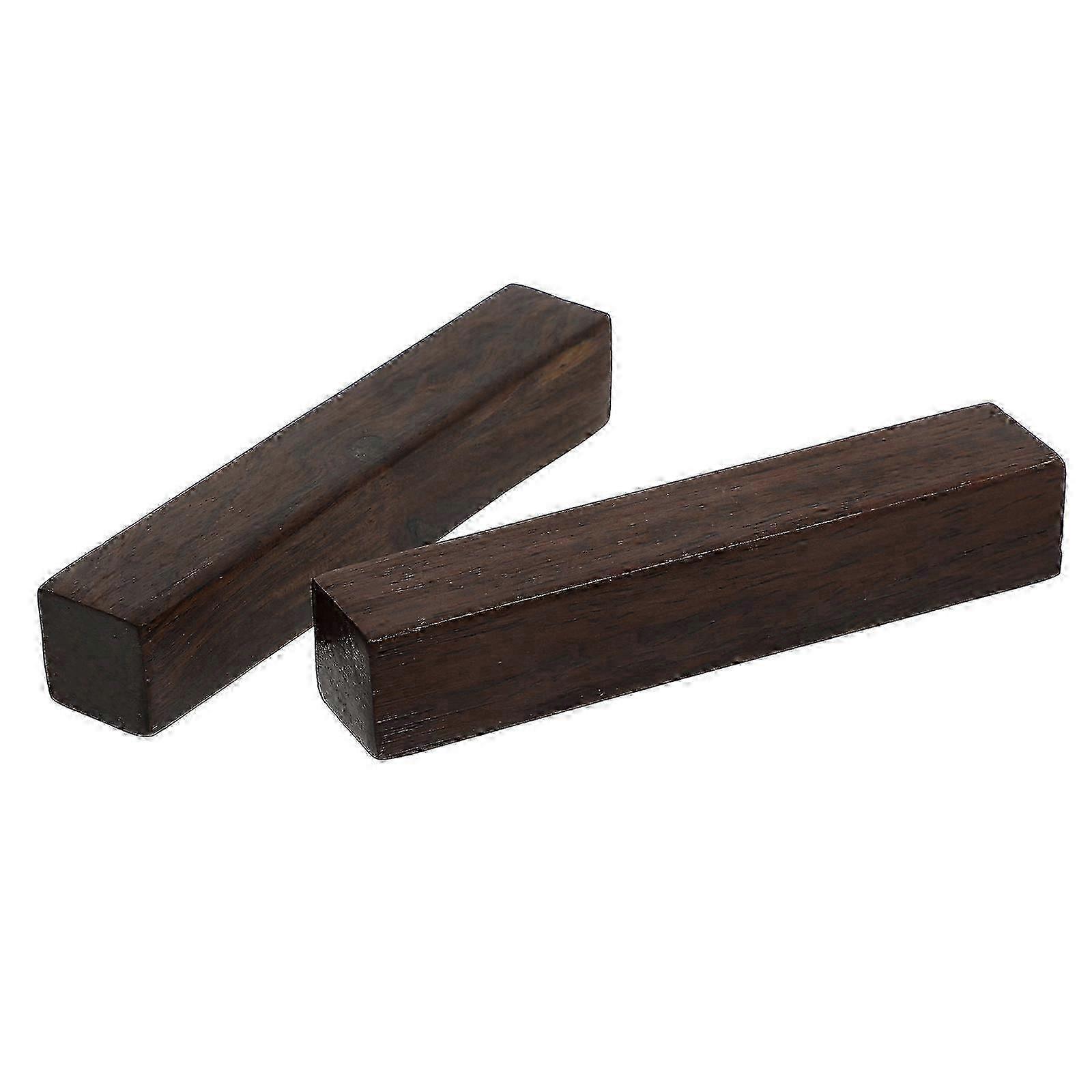 Dual Wood Paperweight for Calligraphy