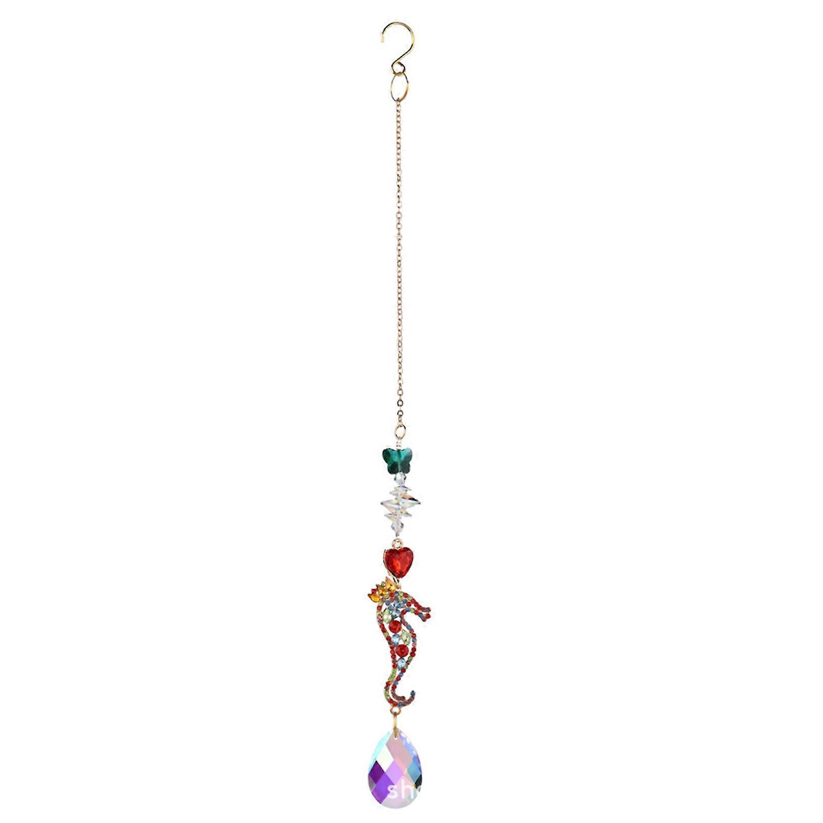 34cm Rhinestone Crystal Sun Catcher