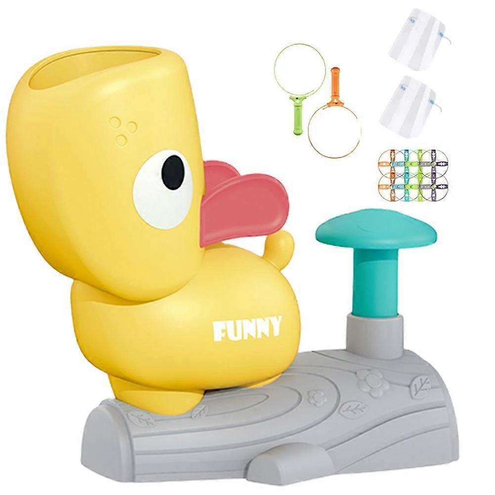 Foot-Powered Flying Disc Launcher