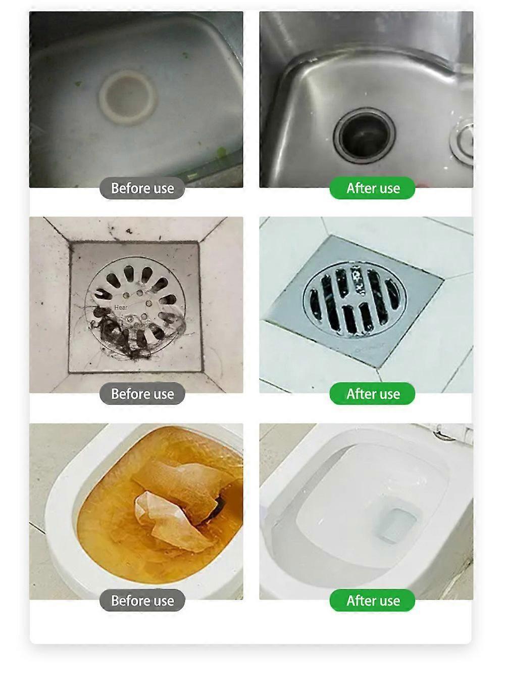 Powerful Cleaning Tool for Kitchen Pipe Dredging & Deodorizing Agent