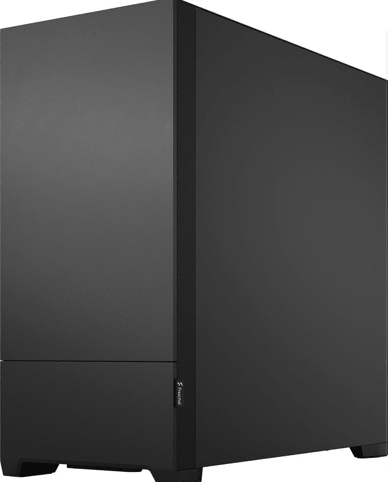 Zwart Computer Case Solid