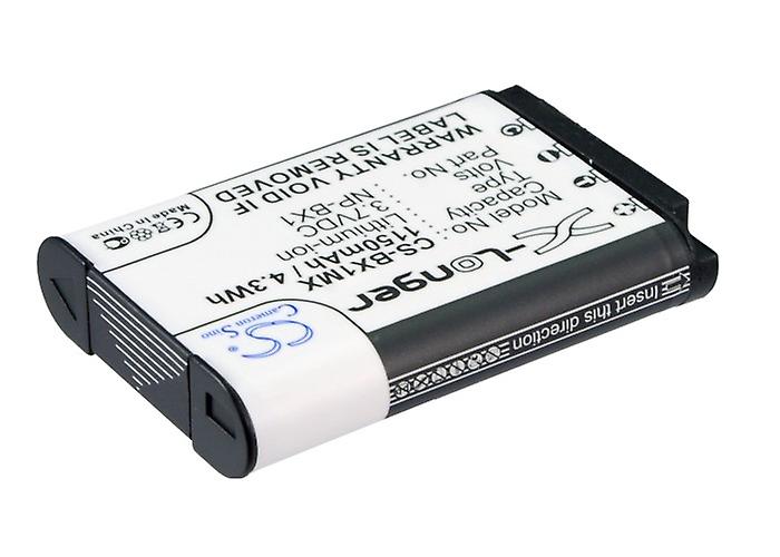 索尼HD-MV1 HDR-AS10 HDR-AS100 HDR-AS15 HDR-AS30 HDR-GWP88电池 1150mAh