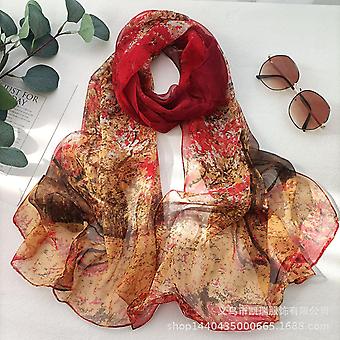 Scarfs for Women Lightweight Fashion Scarves Print Floral Pattern Scarf Shawl Wraps, W47