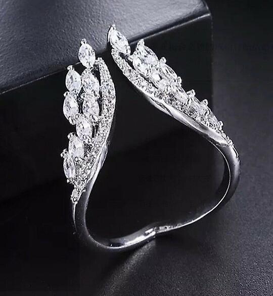 Pxcl Ladies Angel Wing Ring Alloy Wing Ring