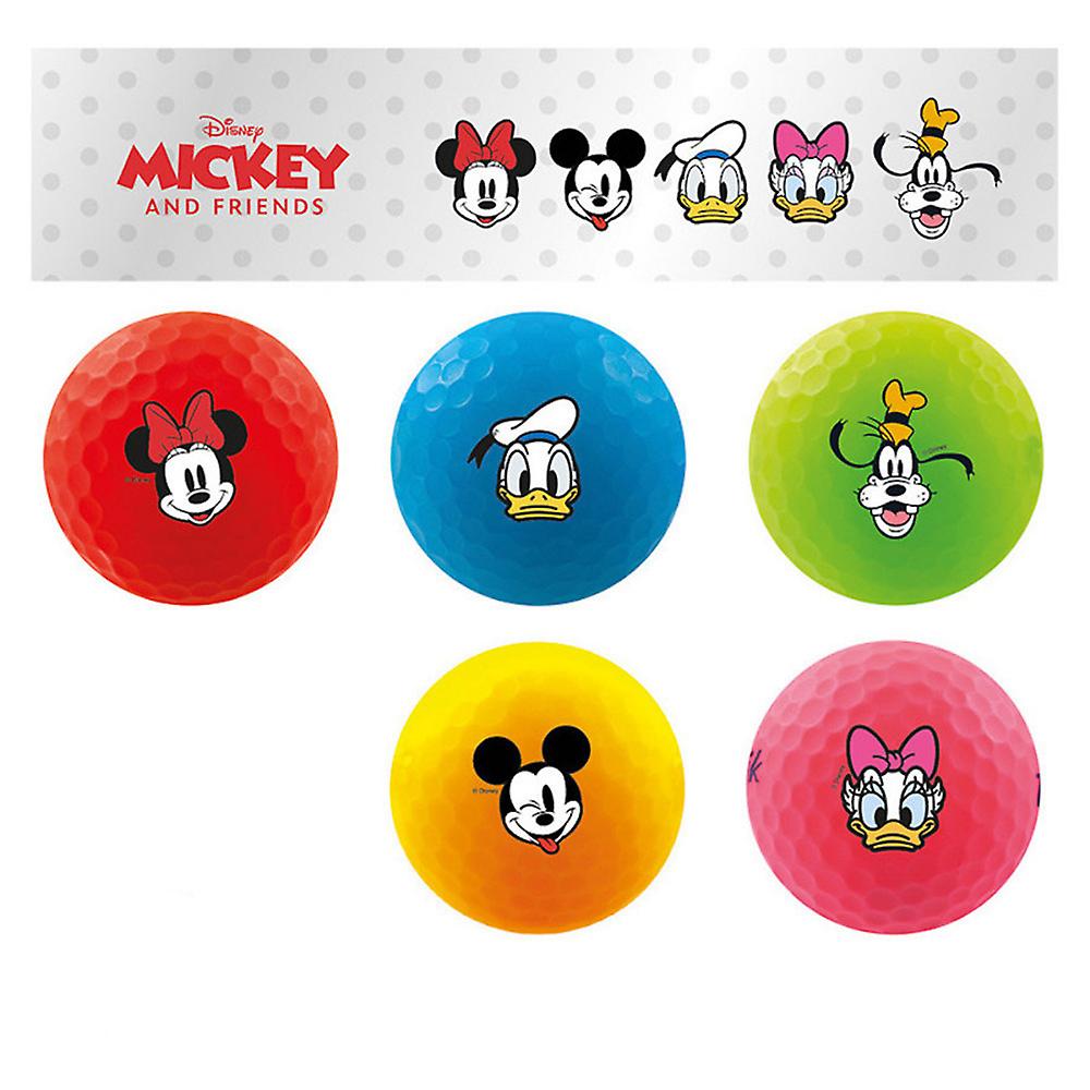 Volvik Vivid Disney Characters Golfbollar-5 Pack