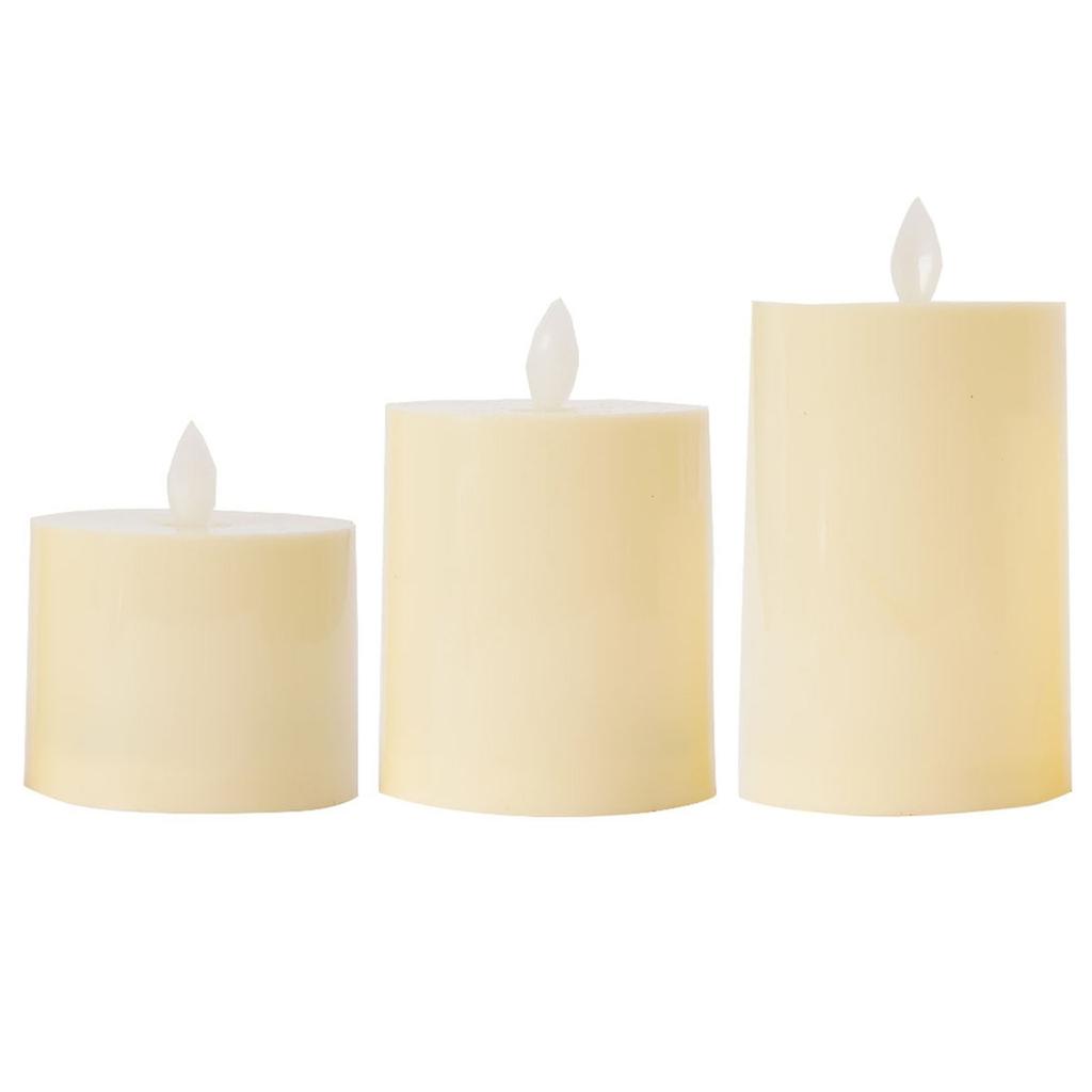 Electronic LED Flameless Candle Lamp with Realistic Flame Wedding Party Home