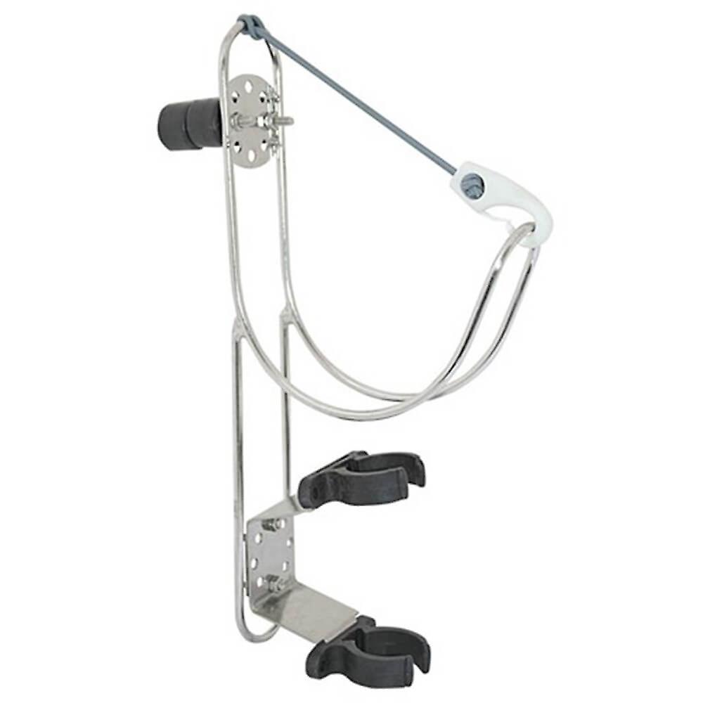 Rail Mount Holder with Light Holder Premium High Quality Durable Construction