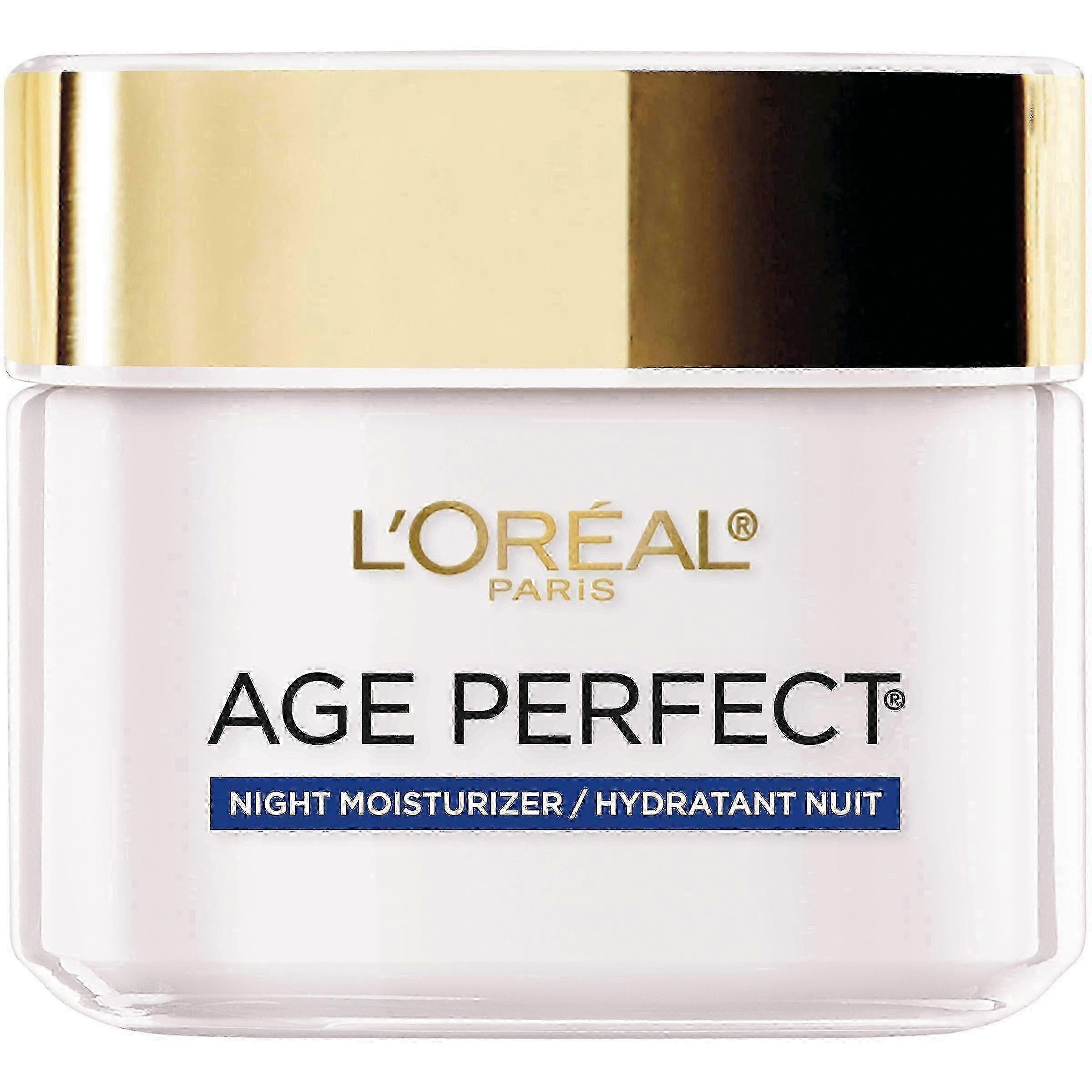 巴黎欧莱雅 Age Perfect 胶原蛋白专业夜间面部保湿霜,2.5 盎司