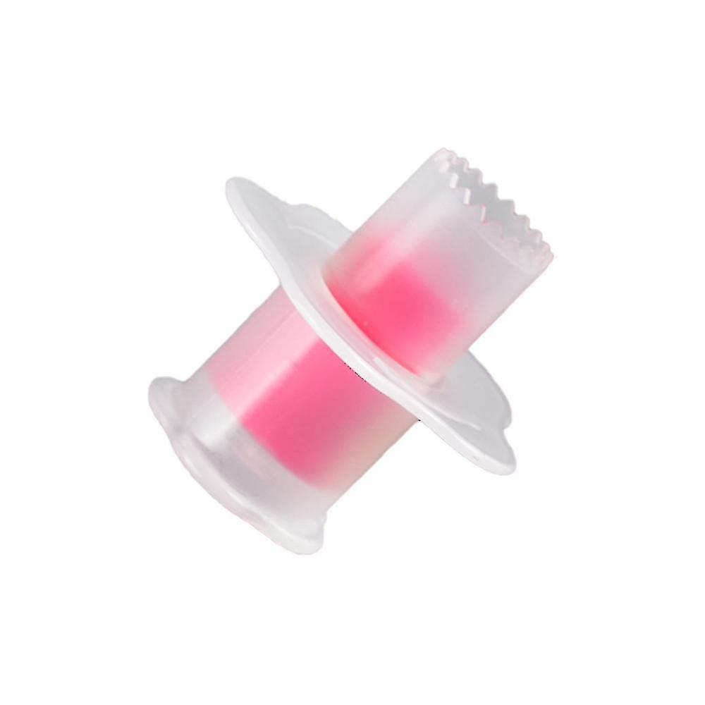 3pcs Plastic Cake Corer Cupcake Column Cutter Cake Syringe(pink)