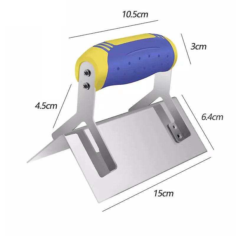 One Piece Of Inner And Outer Corner Trowel Internal And External 90 Degree Sheet Rock Stainless Steel Drywall Corner 