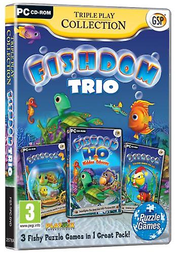Triple Play Collection Fishdom Trio (PC CD) - New & Sealed