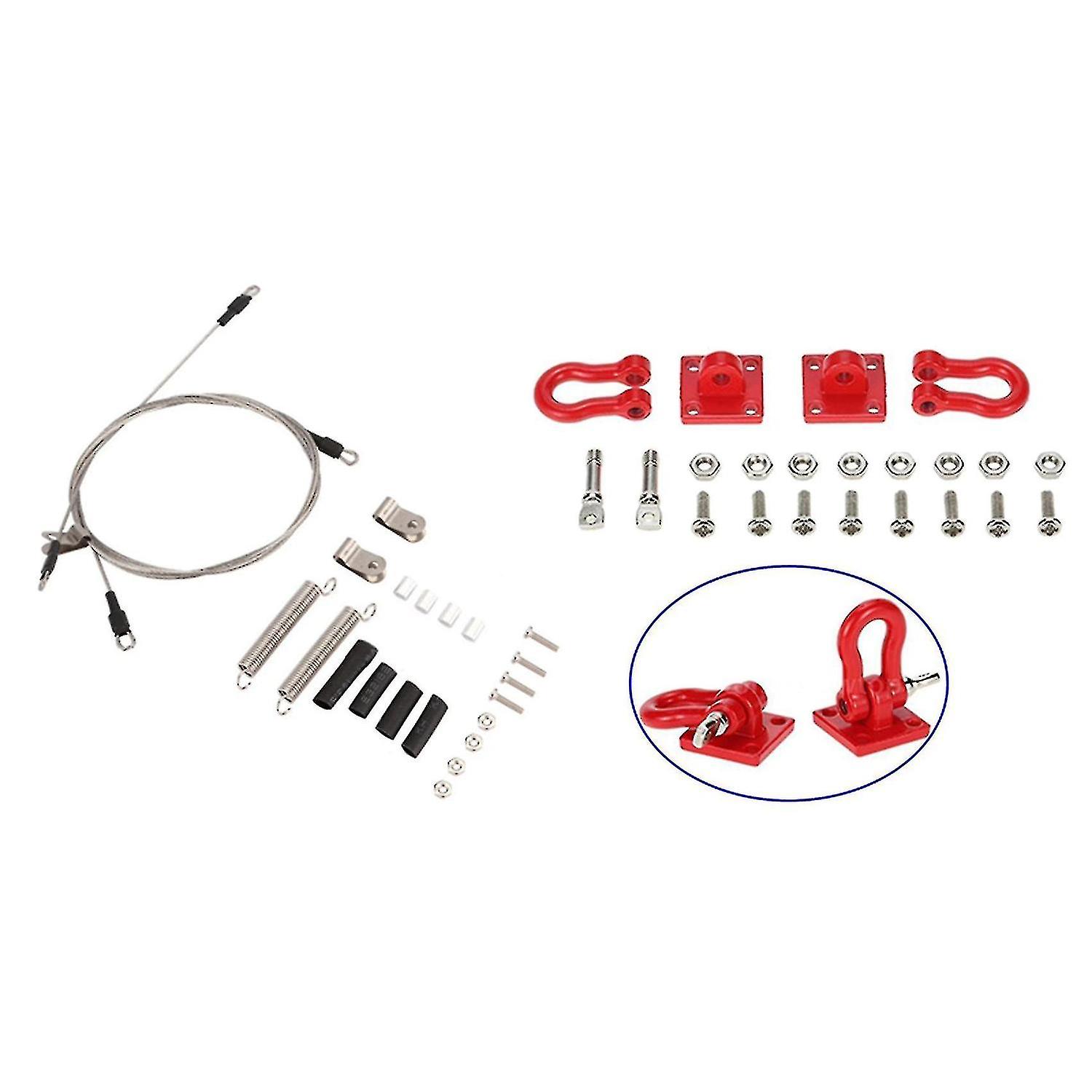 Compatible Withrc Car Modified Part Steel Rope For 1/10 Rc Crawler Traxxas Trx-4
