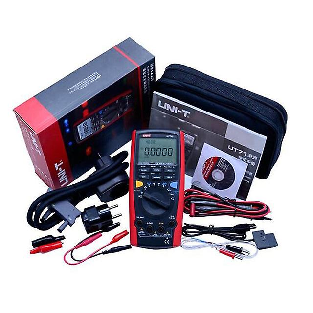 Uni-t Ut71e Intelligent Digital Volt Amp Ohm Capacitance Meter Thermometer With Usb Temperature