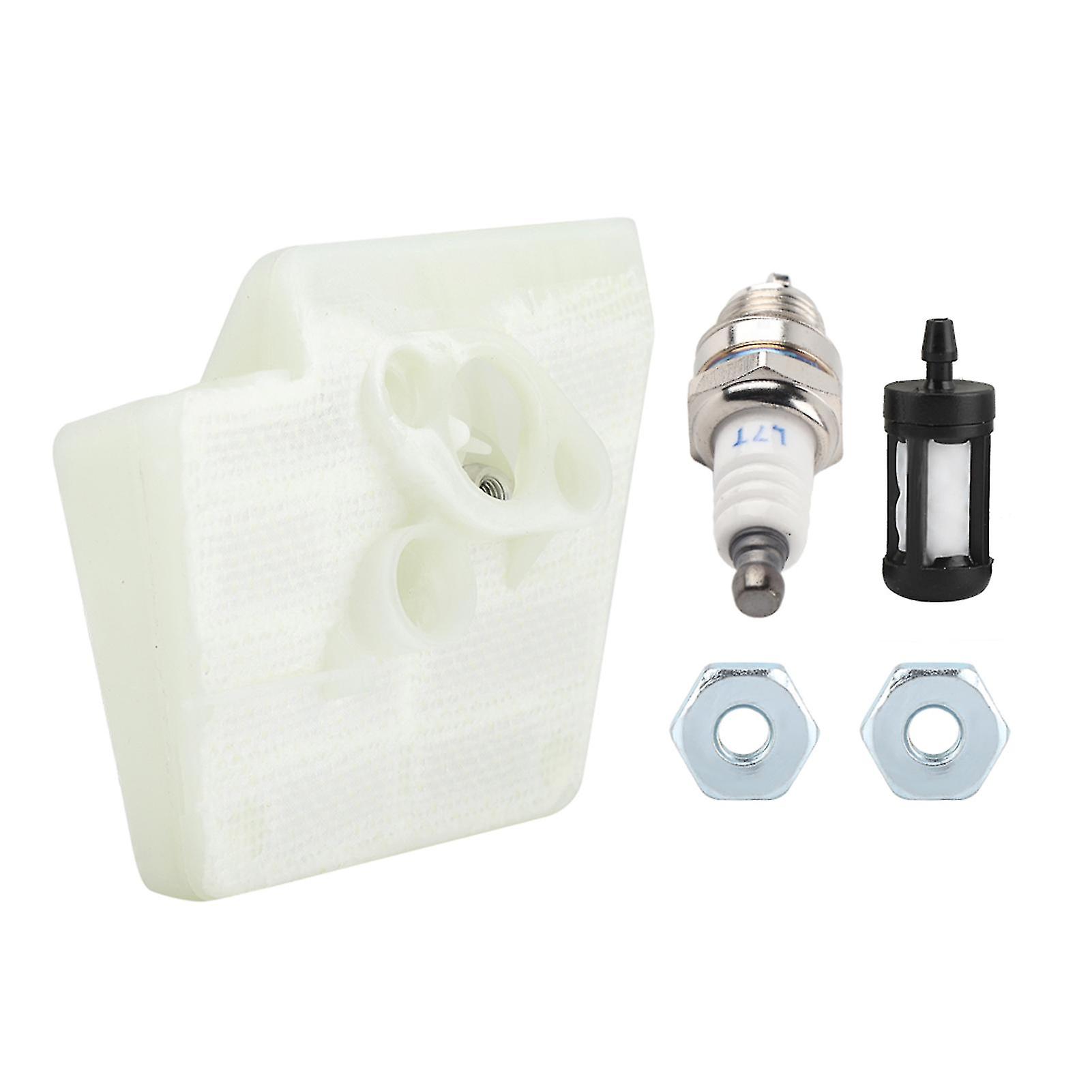 Chainsaw Air Filter Spark Plug Bar Nuts Fuel Filters Kit for STIHL 026 MS260 Chain Saw