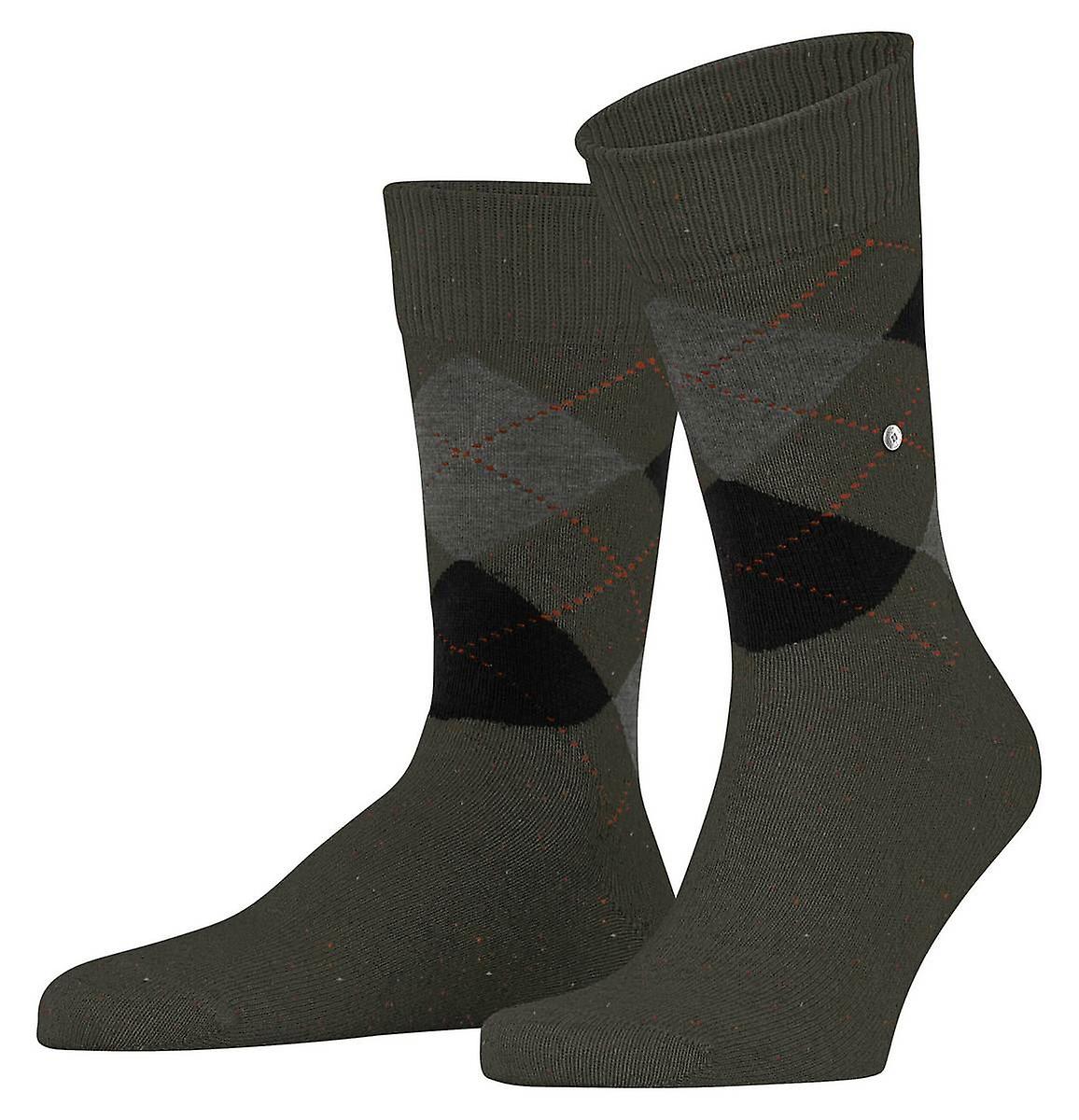 Burlington Dundee Socks - Olive Green