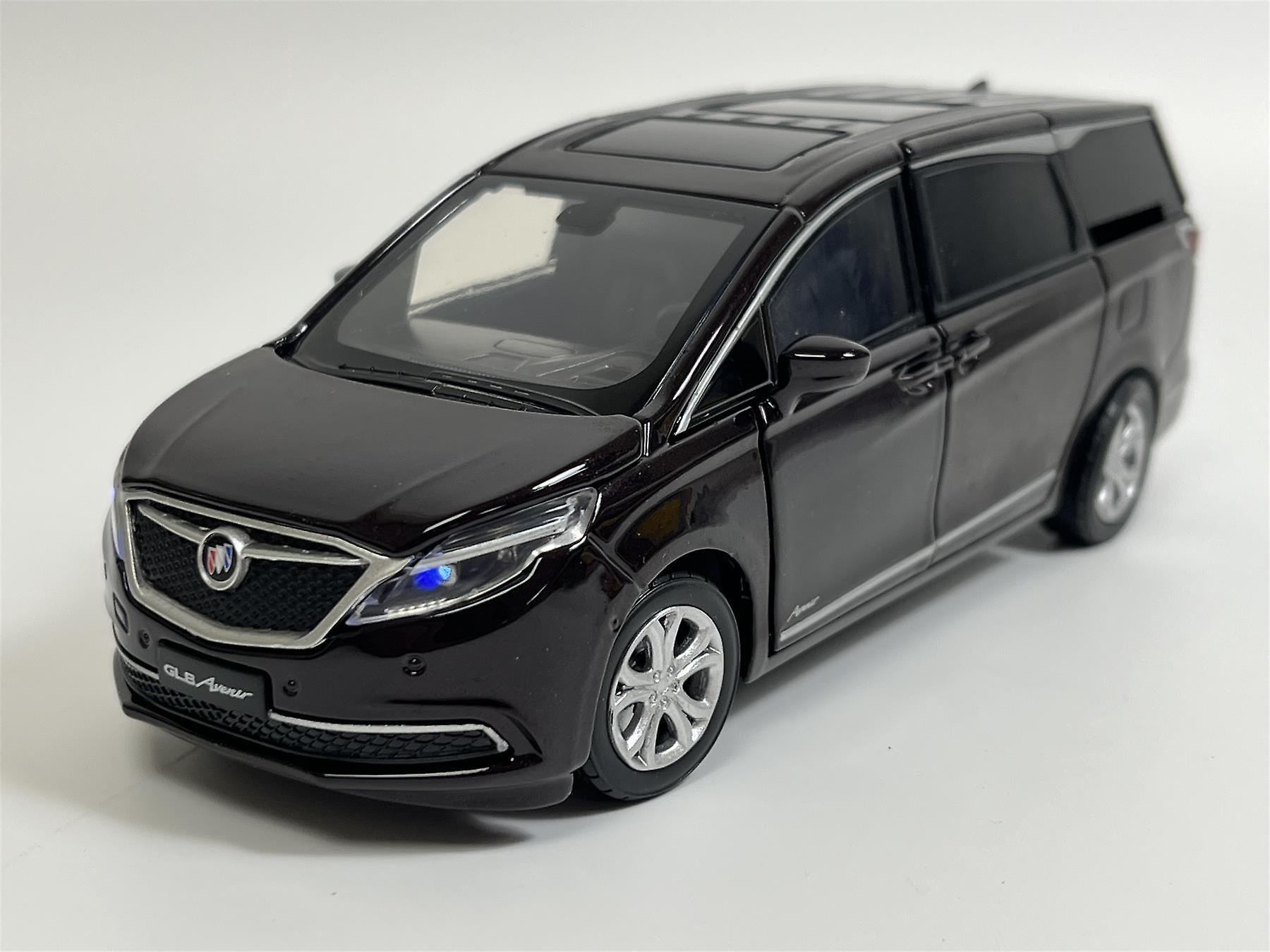 Buick GL8 Purple LHD 1:32 Scale Light & Sound Tayumo 32601511