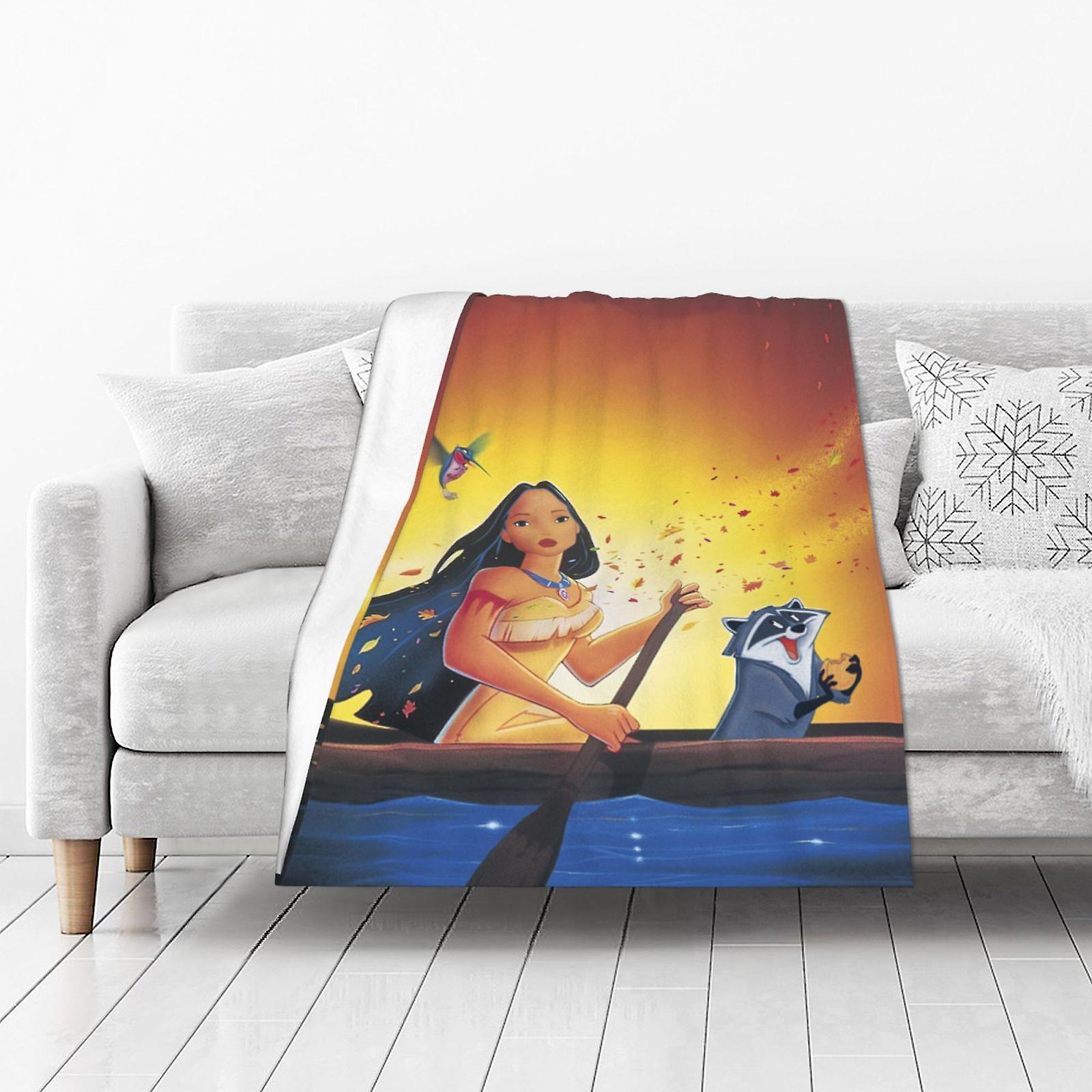 Thickened Flannel Blanket 50*40in Pocahontas