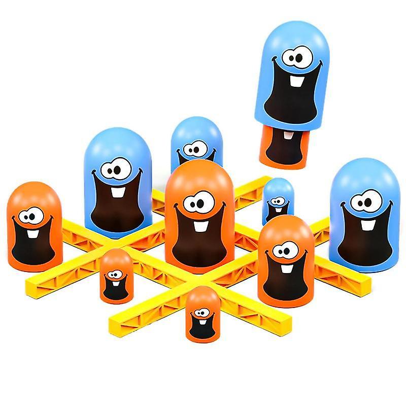 Educational Toys Tic Tacs Game Thinking Training Board Game Big Eat Small Strategy Game Educational Toy For Kids Family Game