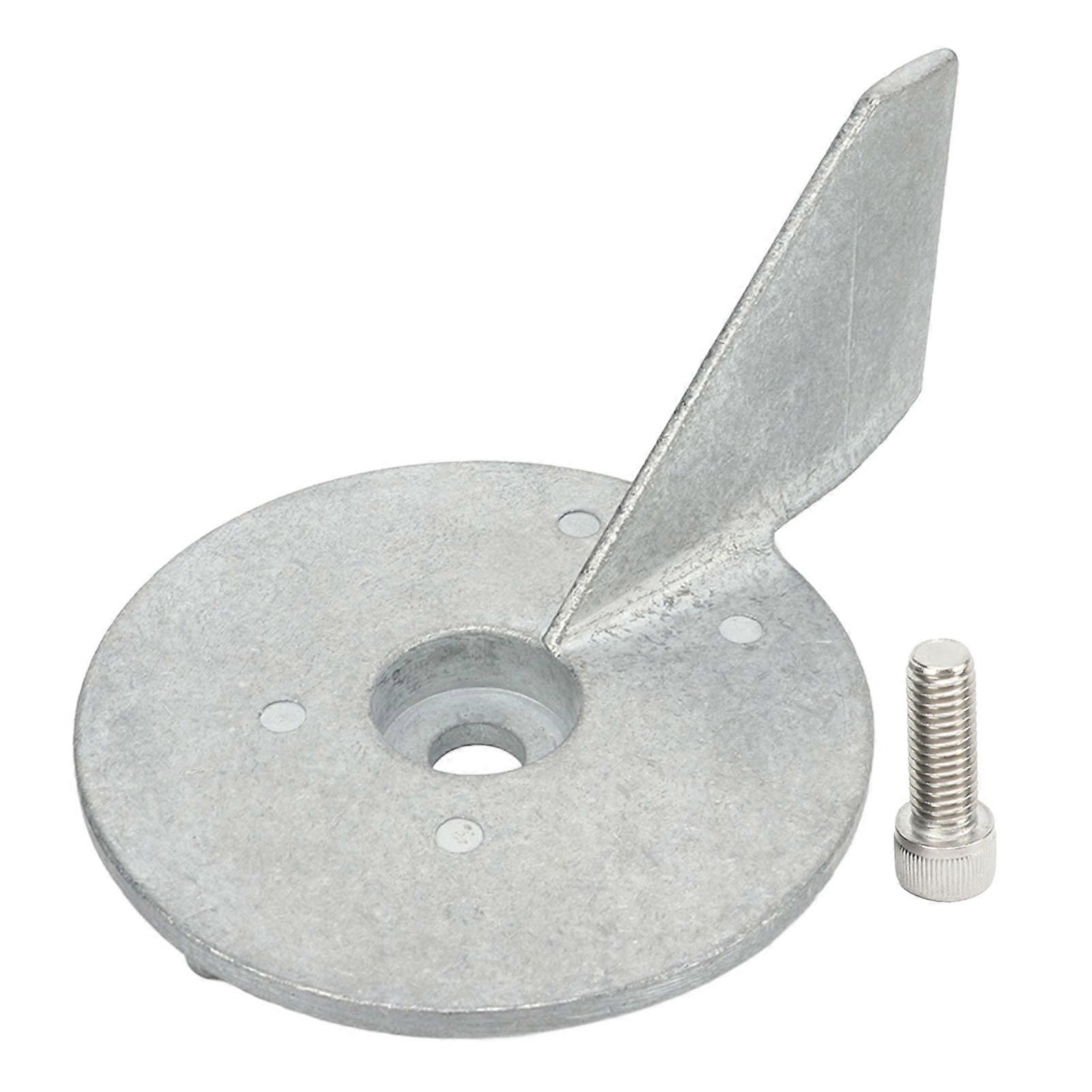 Zinc Alloy Outboard Motor Trim Anode, Anti-oxidation and Anti-corrosion, Trim Plate Anode 17264T2 Replacement for Mariner Engine