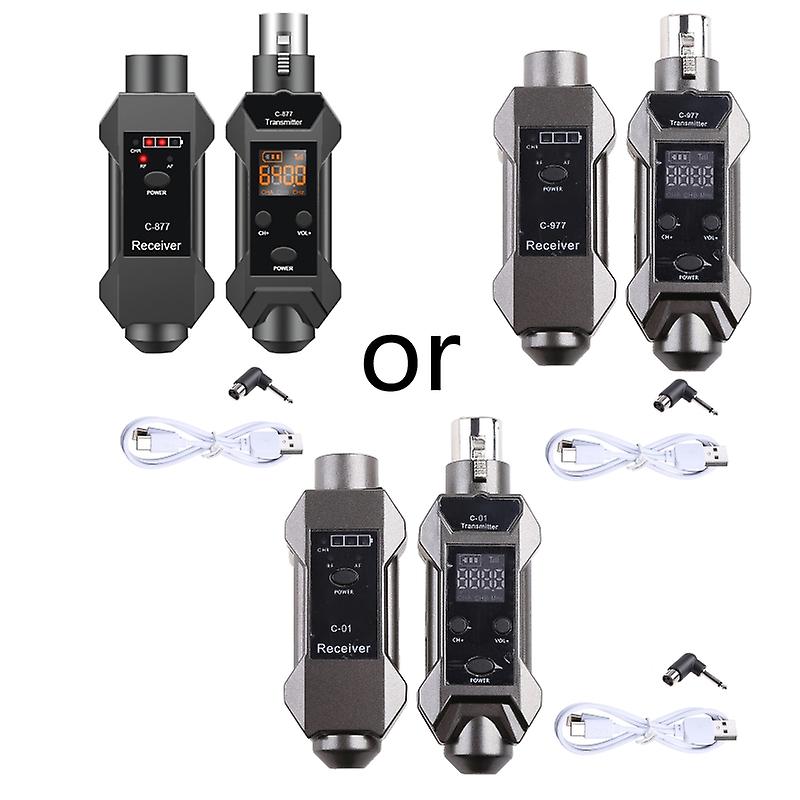 Wireless Mic Adapter Wireless XLR Transmitter Receiver Good Performance