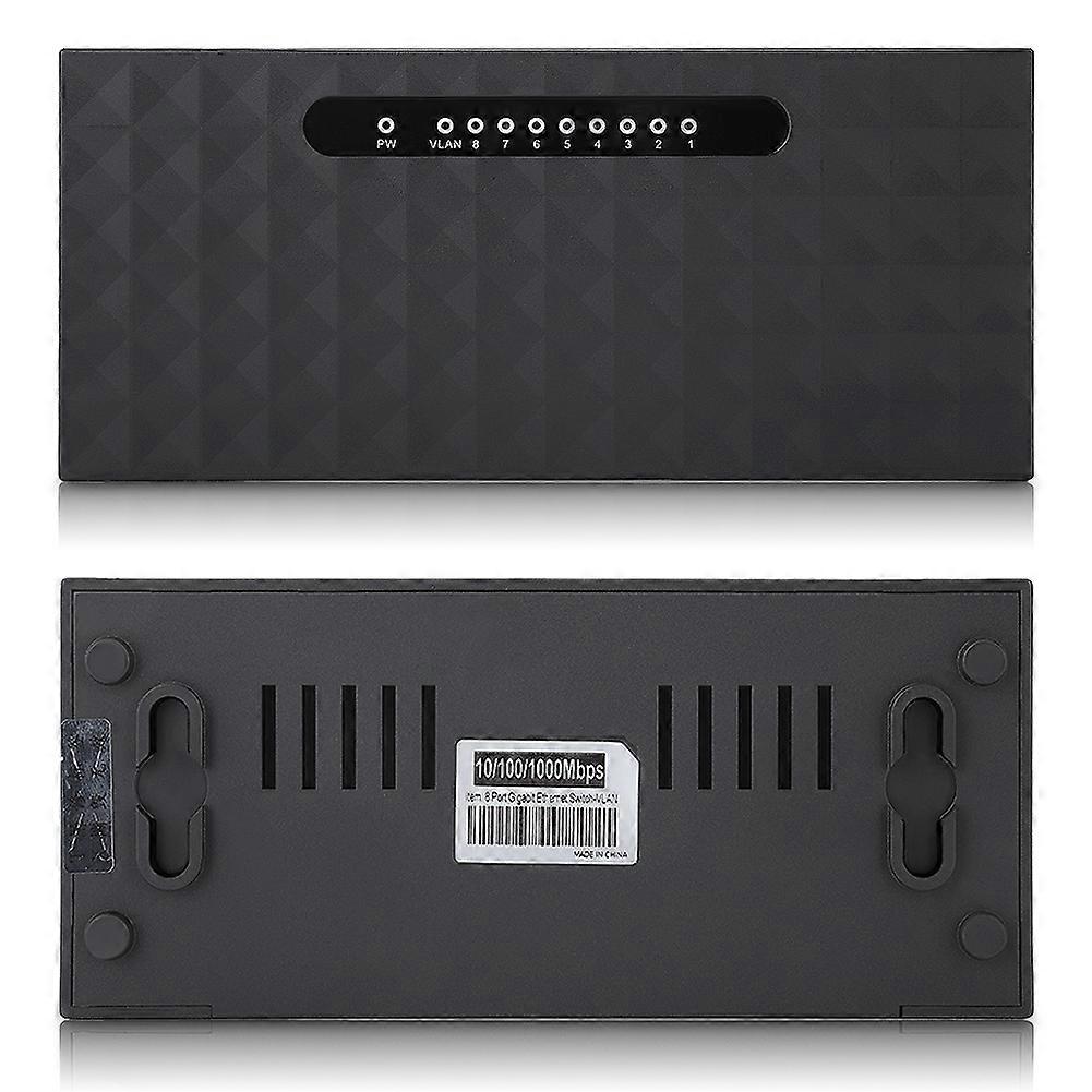 8 Ports 10/100/1000Mbps Gigabit Ethernet Switches RJ45 Smart Network Switch
