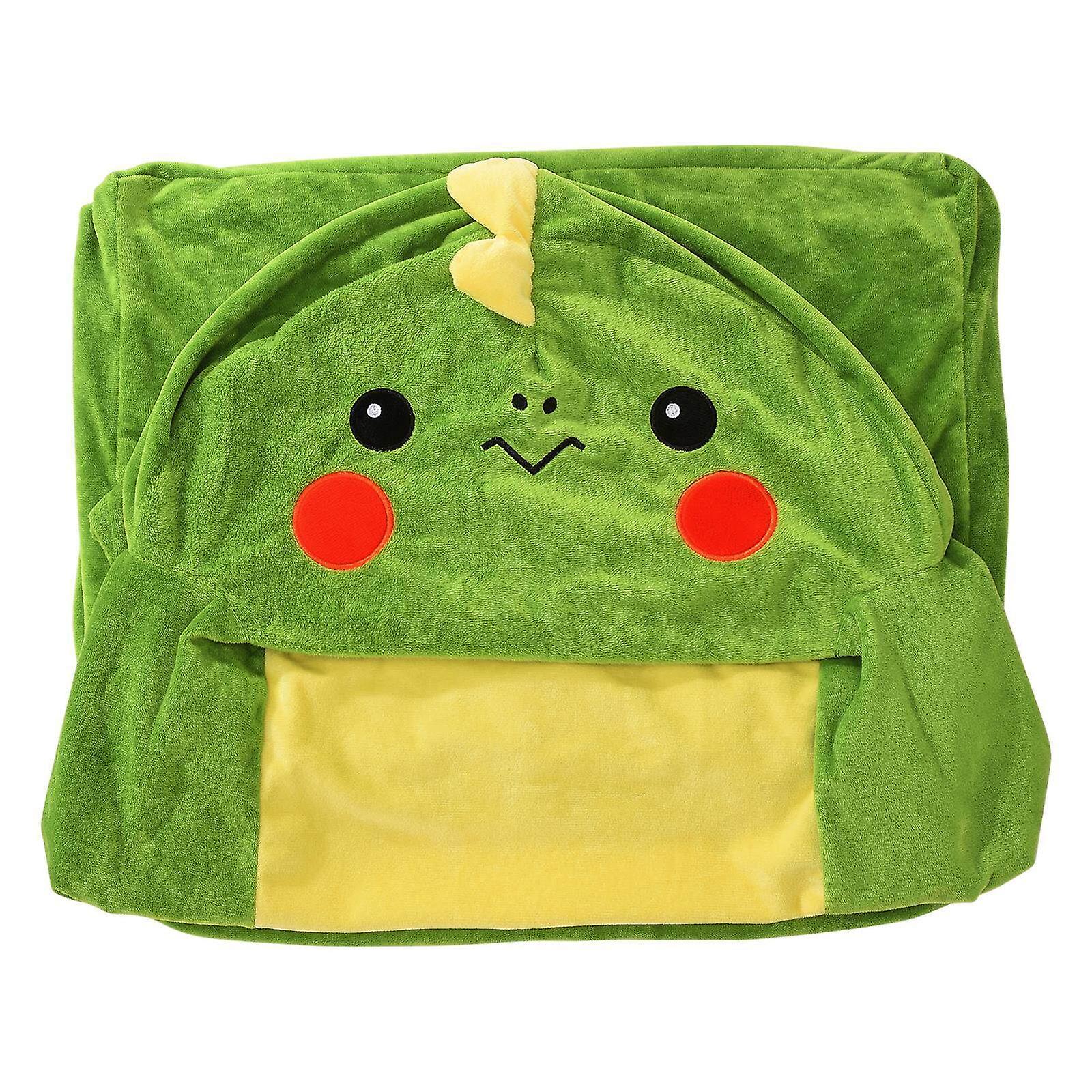 Soft Plush Sofa Seat For Children In Green Color