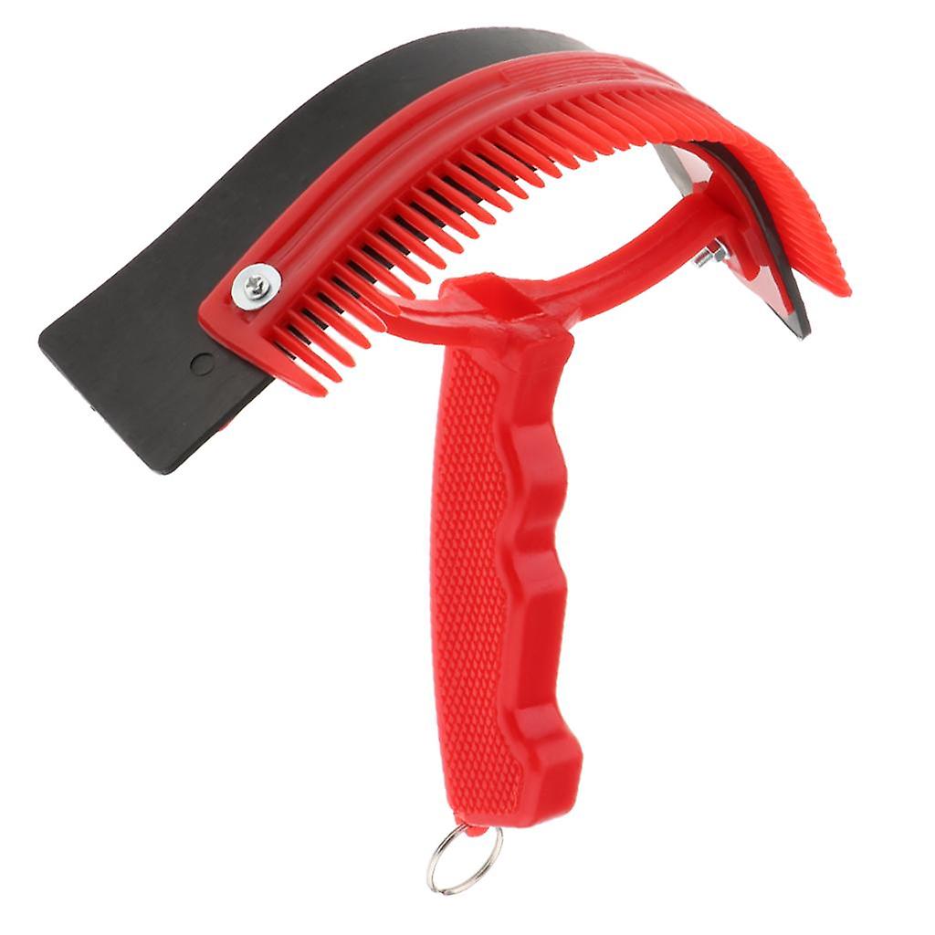 2 in 1 Portable Sweat Scraper Combo Kit Grooming Tool with Anti-slip Handle