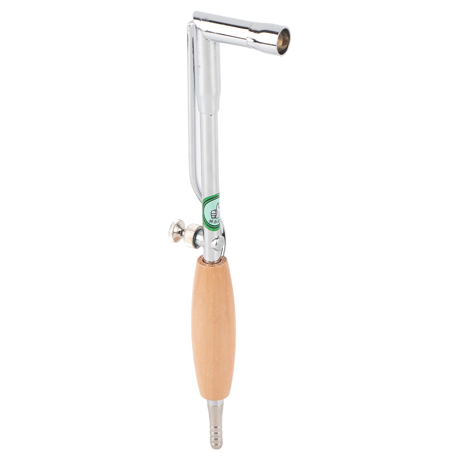 Adjustable Gas Torch with Wooden Handle, Jewelry Making Welding Tool (M)