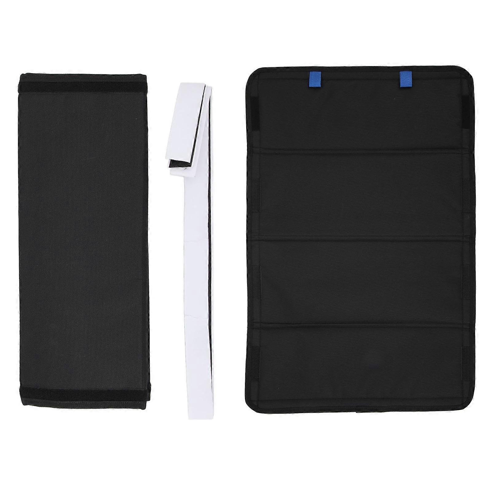 RV Sunshade Curtain 25.2 X 16.1inch Hook and Loop Fastener Foldable Blackout Window Cover