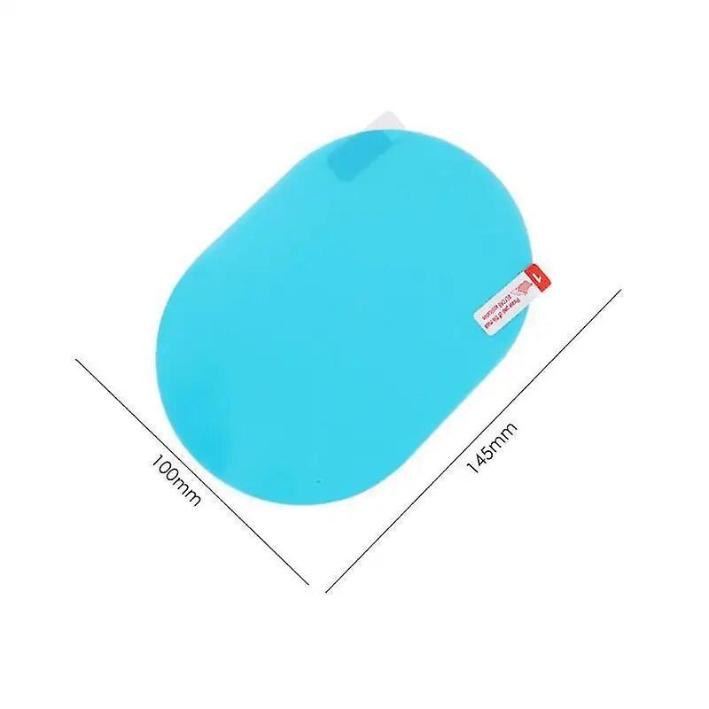2Pcs/set Rainproof Car Accessories Car Mirror Window Clear Film Membrane Anti Fog Anti-glare Waterproof Sticker Driving Safety