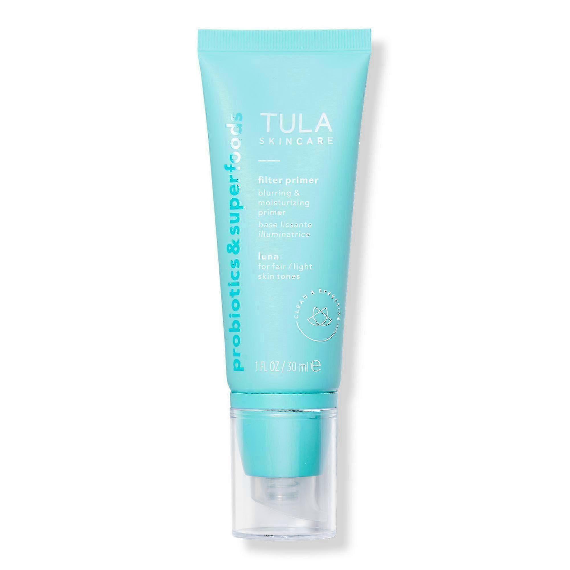 Tula Filter Primer Base Floutante & Hydratante, Luna, 1 oz