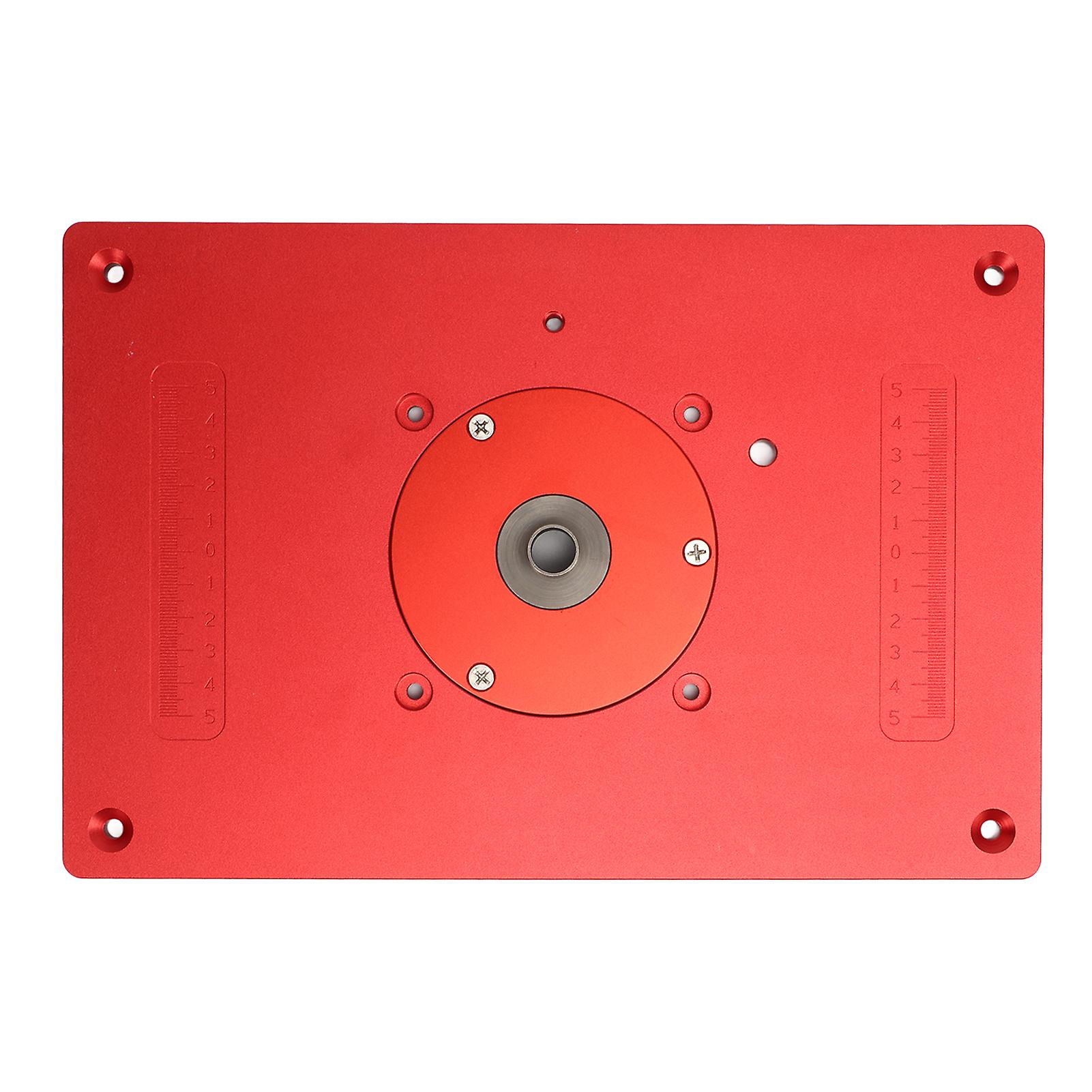 Advanced Router Workstation Plate, Aluminum Alloy, Exquisite Workmanship, Quality Assured For Portable Tool And Multifunctional Trimming Engraving