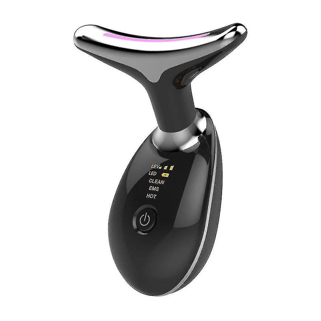 Micro-luminous portable mobile phone, neck and facial firming and wrinkle removal tool