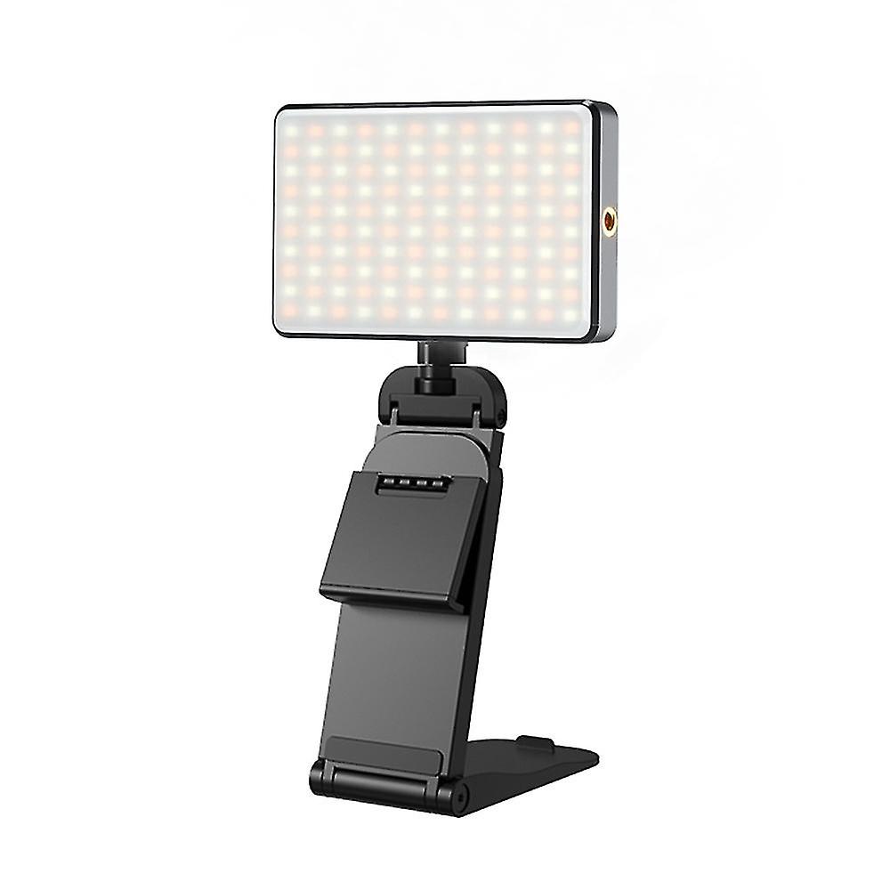 Bi-Color LED Light Portable Vlog Light with 1/4in Threaded Holes 120pcs Beads CRI95 2500K-9000K Colo