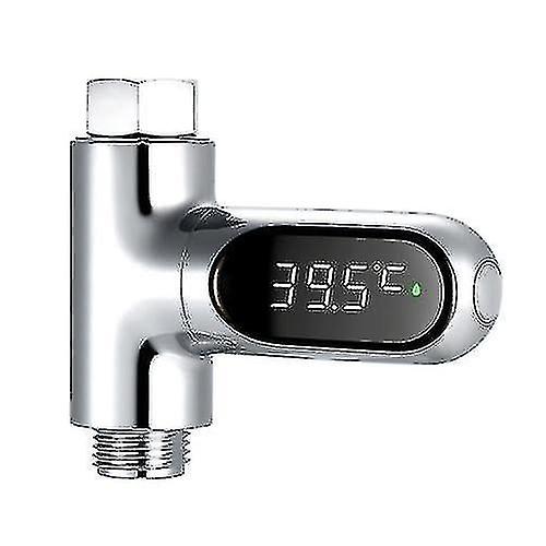 Led Display Water Meter Digital Shower Thermometer Bath Temperature Monitor Water-temperature